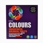 colours concentrated biological laundry powder